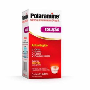 Polaramine Solução Oral 120Ml