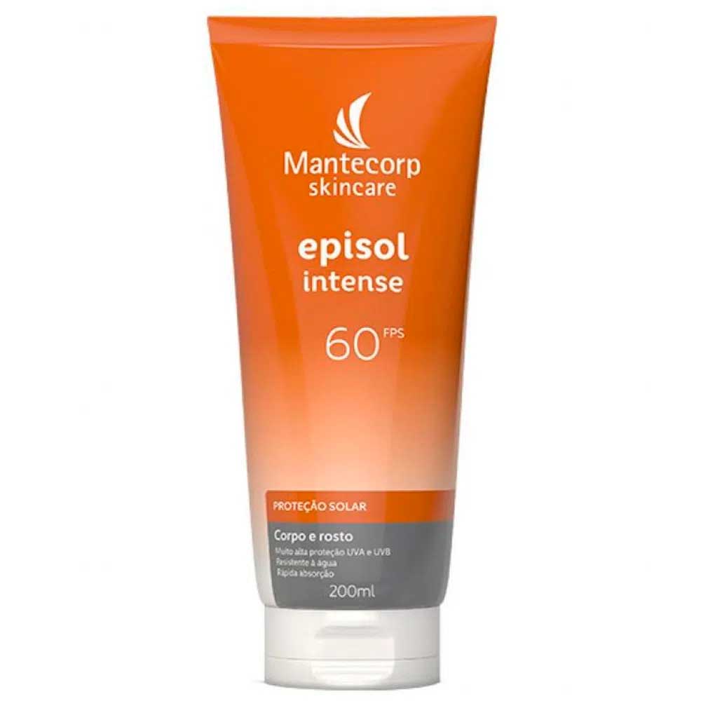 Protetor Solar Facial e Corporal Episol Intense Fps60 200ml