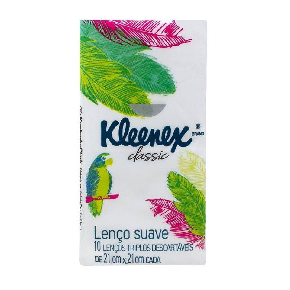 Lenços De Papel Kleenex 10 Unidades