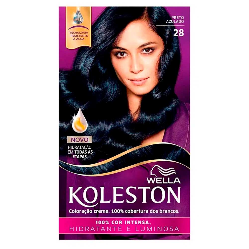 Tintura Koleston N 28 Preto Azulado 1 Kit