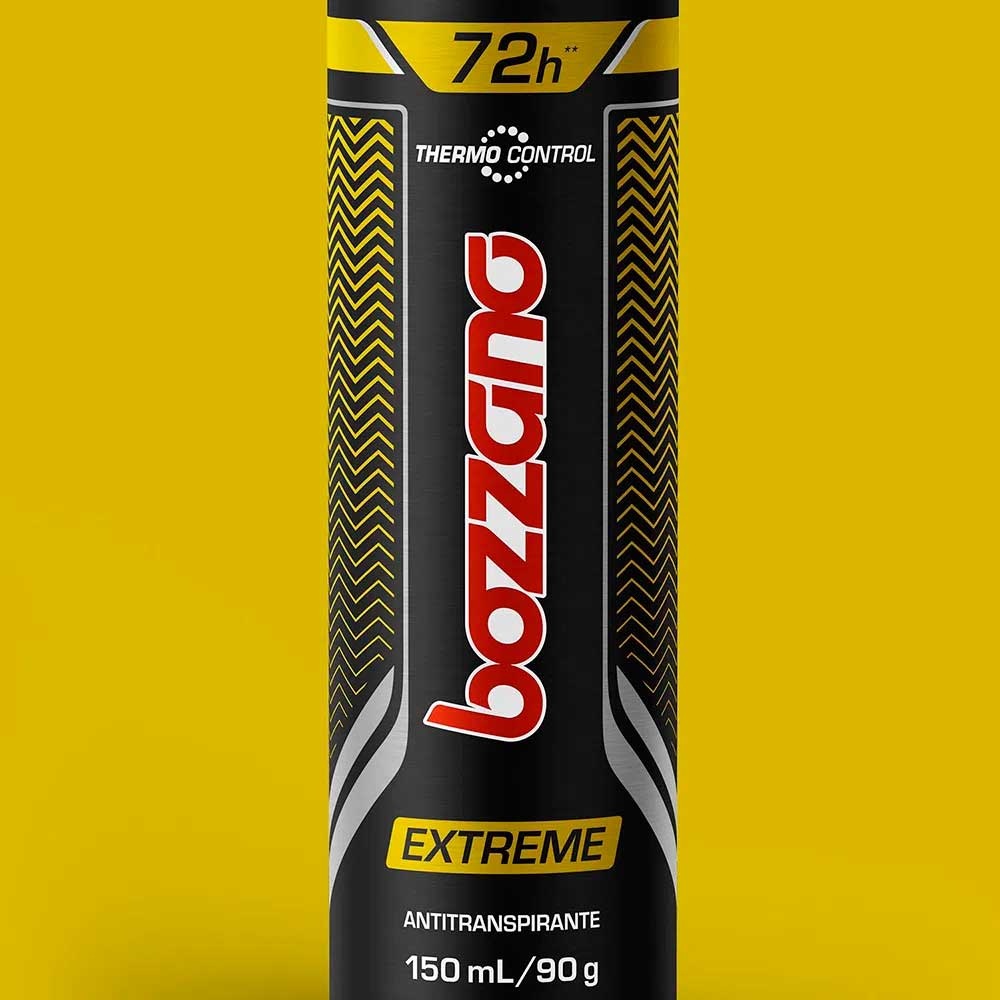 Desodorante Bozzano Masculino Extreme Aerosol 150ml - Imagem 3