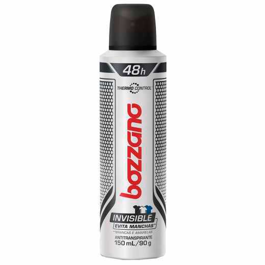 Desodorante Bozzano Masculino Invisible Aerosol 150ml