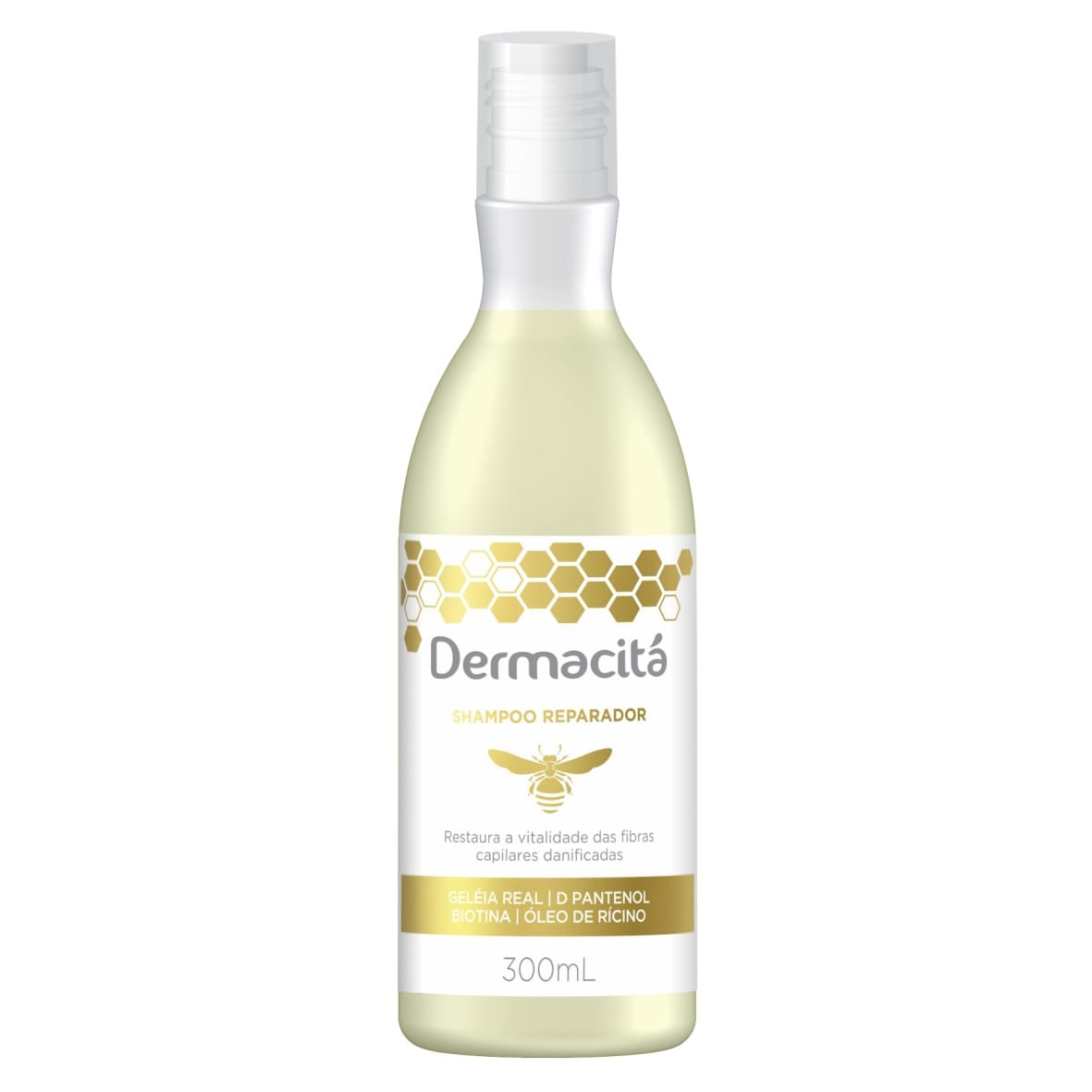 Shampoo Dermacitá Geléia Real 300ml - Imagem 2