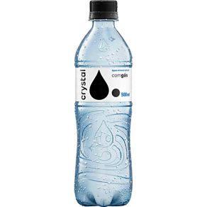 Água Mineral Crystal Com Gás 500Ml preço