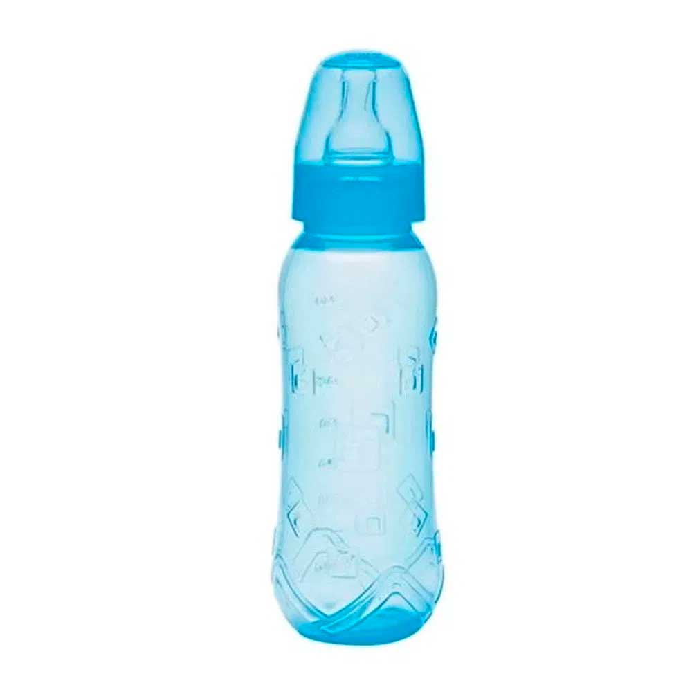 Mamadeira Kuka Aquarela Fase 2 Azul 250ml 1 Unidade