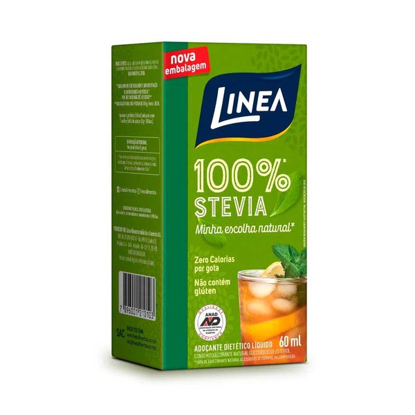 Adoçante Linea Stevia Gotas 60ml