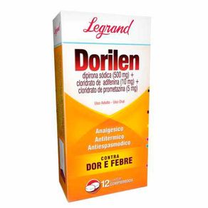 Dorilen 500Mg/10Mg/5Mg 12 Comprimidos