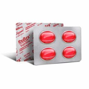 Ibuflex 400Mg 4 Cápsulas