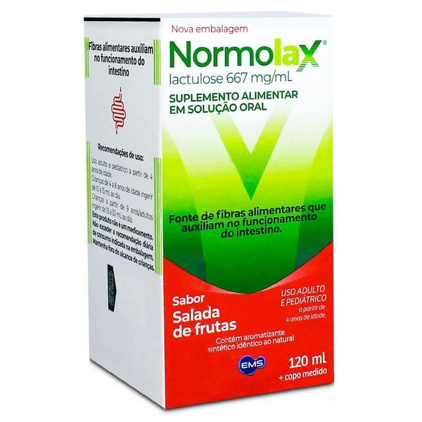 Normolax Salada De Frutas Xarope 120ml
