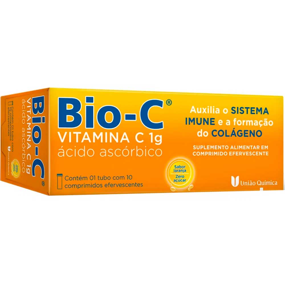 Vitamina Bio C 1g 10 Comprimidos