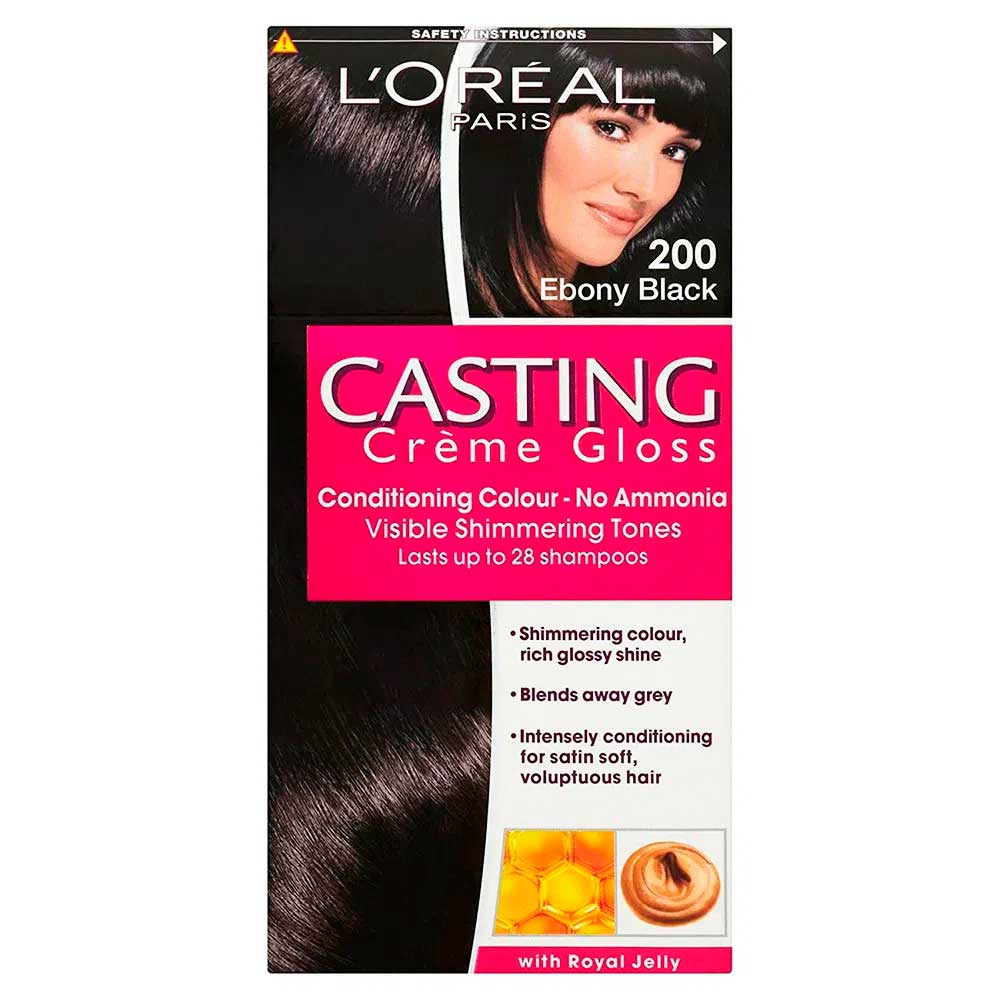Tintura Loréal Casting Creme Gloss N 200 Preto 1 Kit