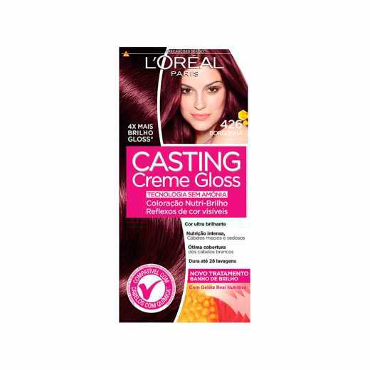 Tintura Loréal Casting Creme Gloss N 426 Borgonha 1 Kit