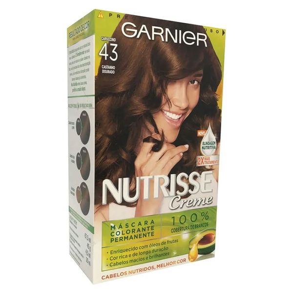 Tintura Garnier Nutrisse Creme N 43 Capuccino 1 Kit