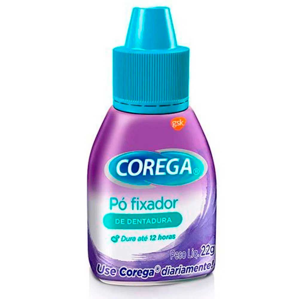 Pó Fixador De Dentadura Corega 22g