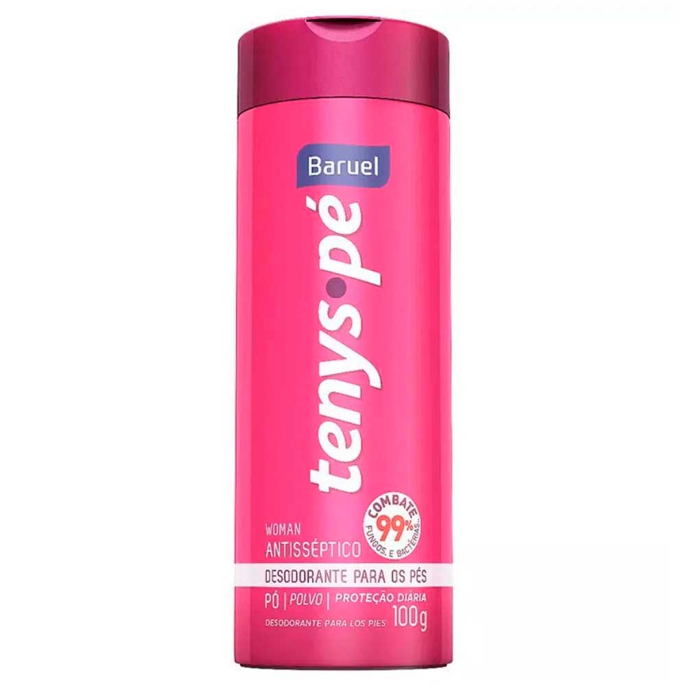 Desodorante Para Pés Em Pó Tenys Pé Feminino 100g