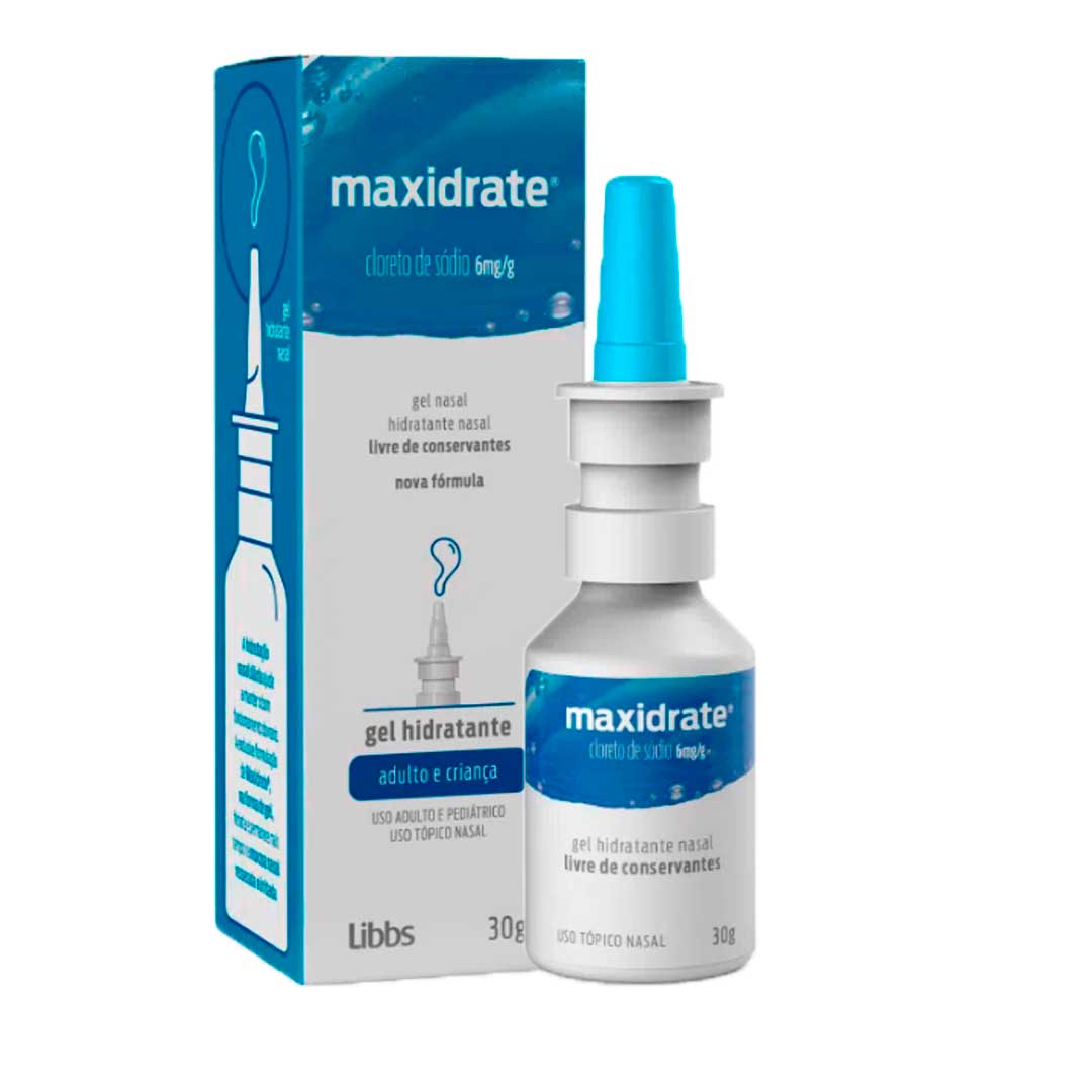 Maxidrate 6mg Descongestionante Gel Nasal 30g