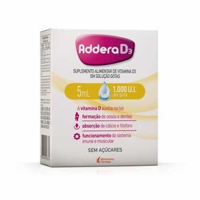 Addera D3 1.000Ui Solução Oral 5Ml