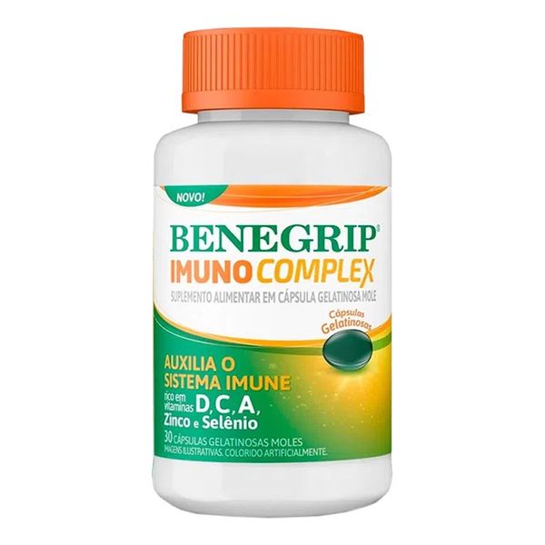 Benegrip Imuno Complex 30 Cápsulas Gelatinosas