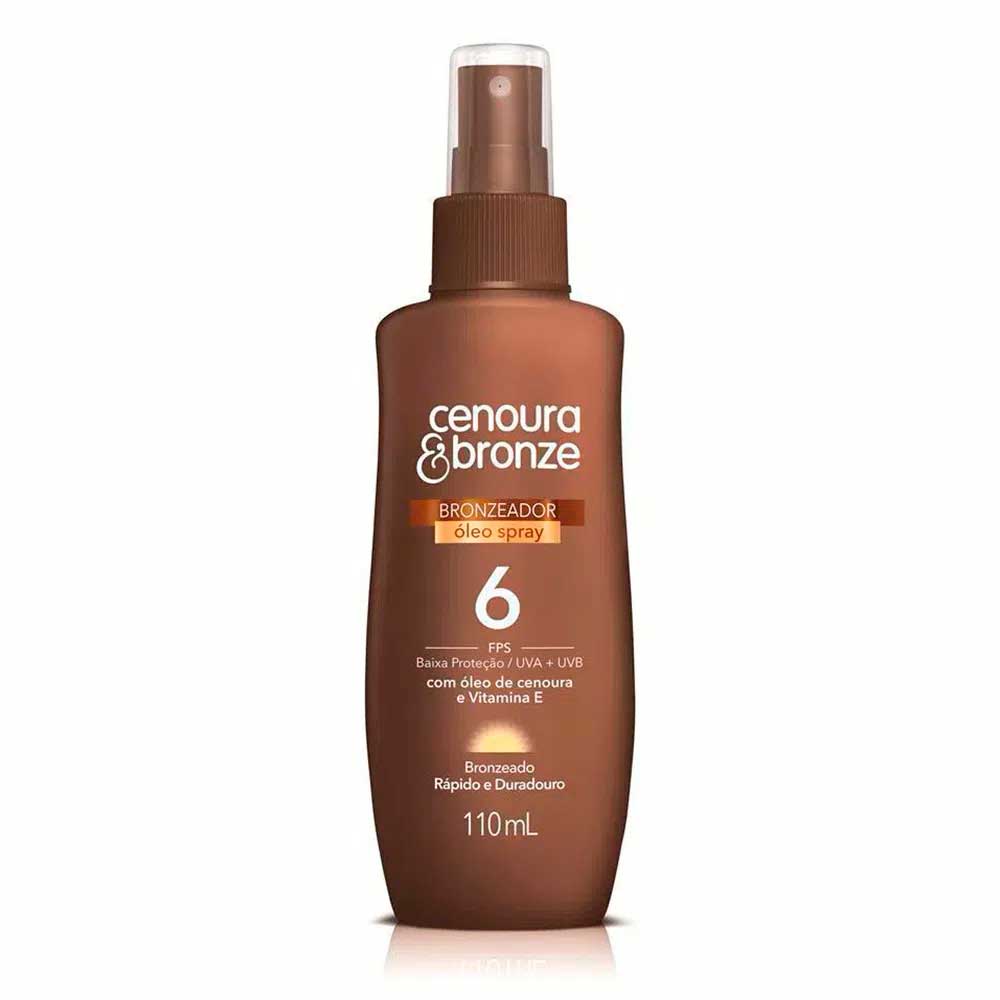 Bronzeador Cenoura & Bronze Fps6 Spray 110ml