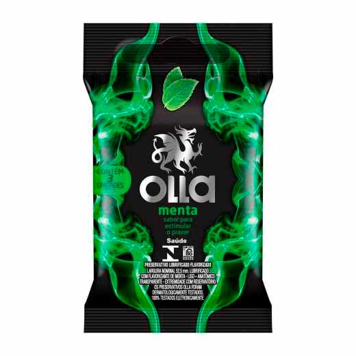 Preservativo Olla Menta 3 Unidades