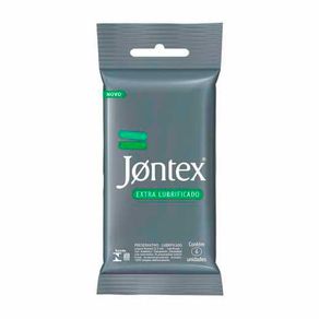 Preservativo Jontex Extra Lubrificado Comfort Plus 6 Unidades