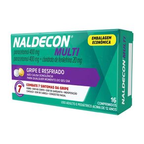Naldecon Multi 400Mg/20Mg/400Mg 16 Comprimidos