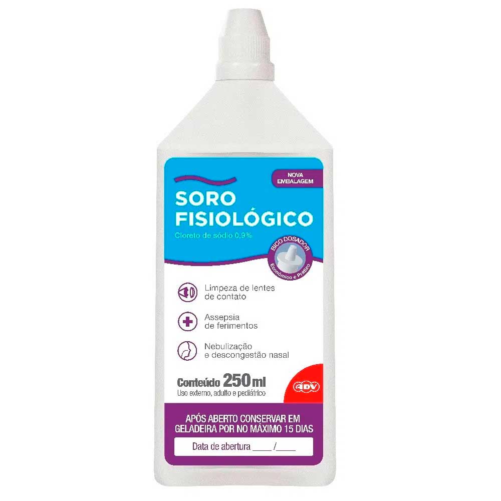 Soro Fisiológico Adv Farma 250ml