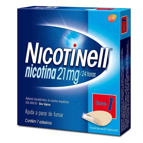 Nicotinell Adesivos Transdérmicos 7 Unidades
