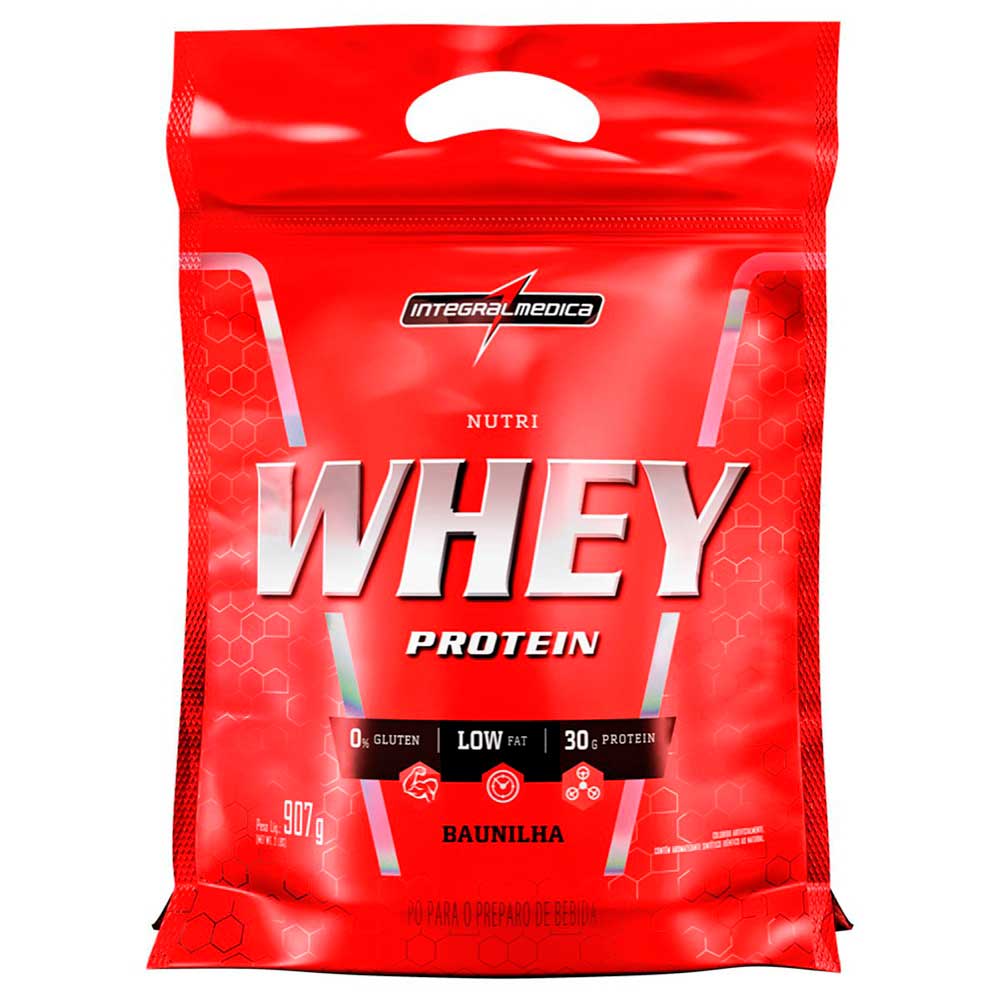 Nutriwhey Protein Integralmedica Baunilha 907g