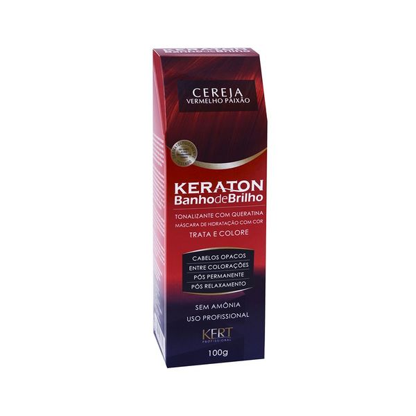 Tintura Keraton Vermelho Cereja 100g