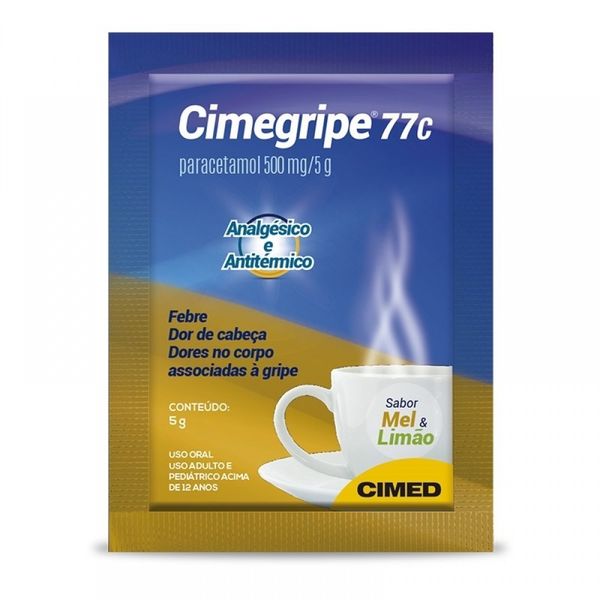 Cimegripe 77c 100mg/g Mel E Limão Pó Oral 5g