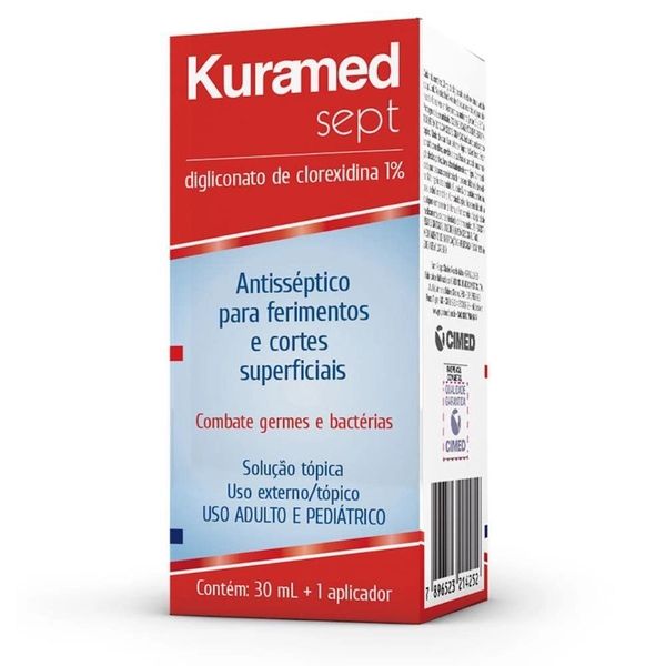 Kuramed Sept 300mg Uso Dermatológico 30ml