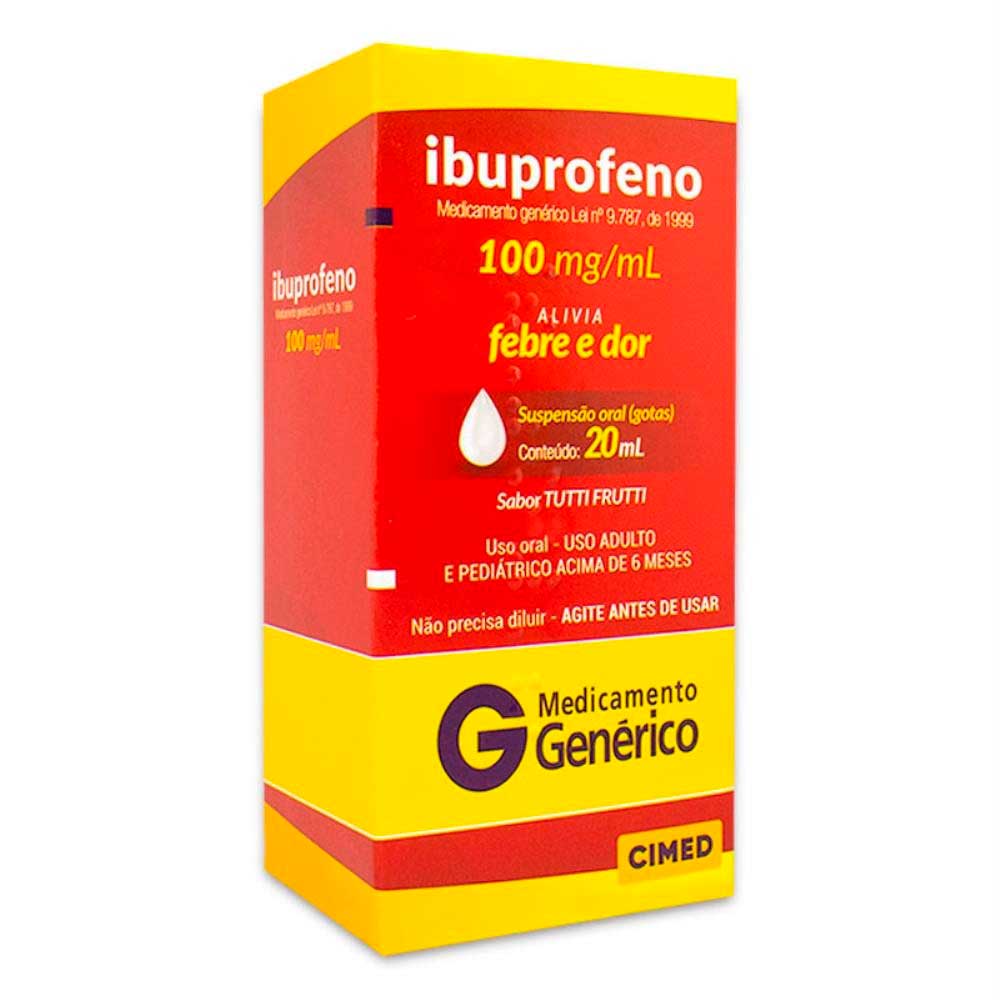 Ibuprofeno Solução Oral 20ml Cimed