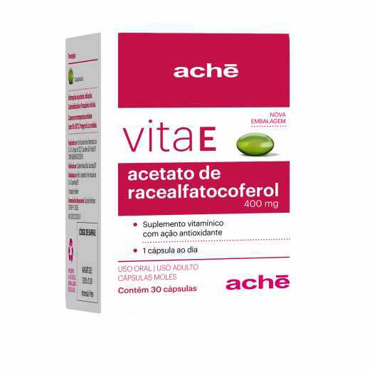 Vita E 400mg 30 Cápsulas