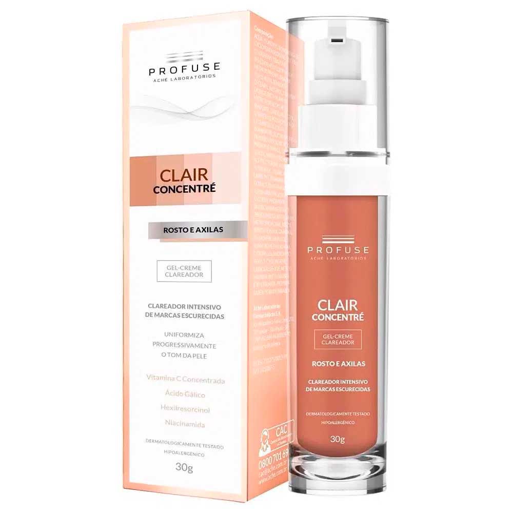 Clareador Para Rosto E Axilas Profuse Clair Concentre 30g