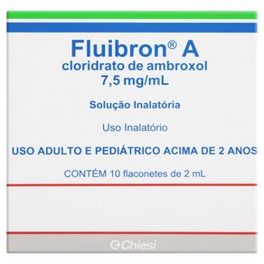 Fluibron A Solução Para Nebulização 10 Flaconetes De 2Ml