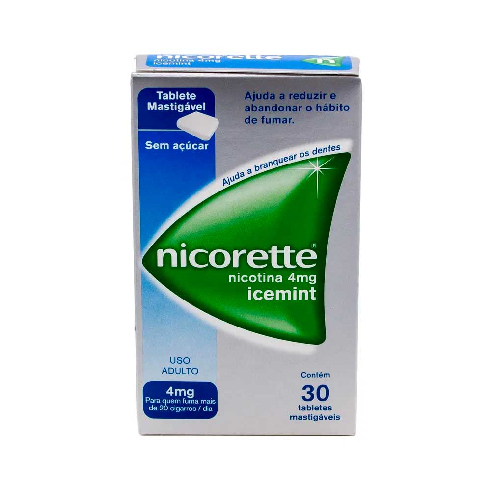 Nicorette 4mg 30 Gomas