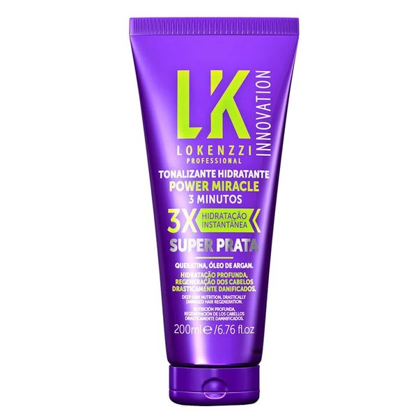 Tintura Desamarelador Lokenzzi Power Miracle 200ml