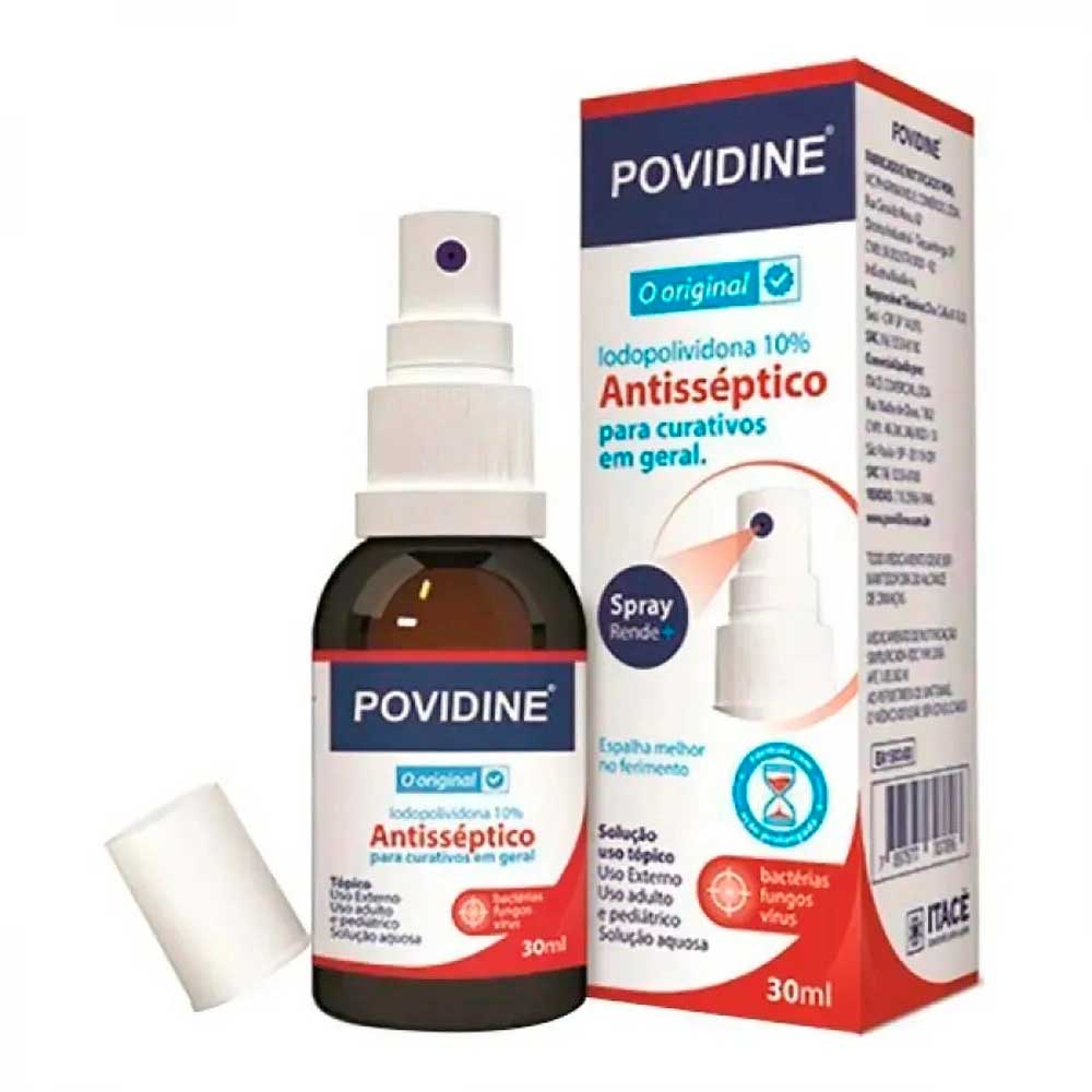 Povidine Spray Dermatológico 30ml