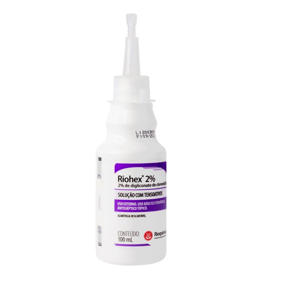 Riohex 2% Solução Dermatológica 100ml