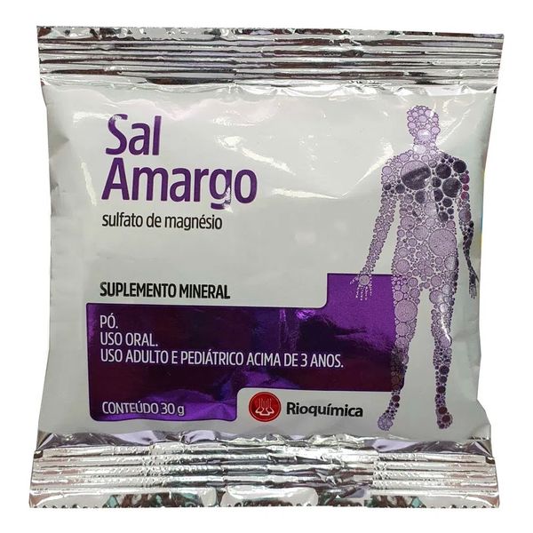 Sal Amargo Pó Para Solução Oral 30g