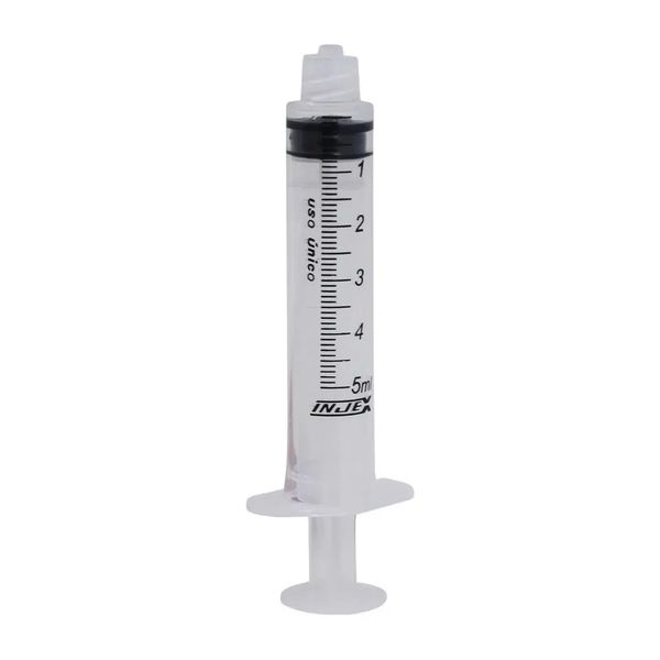 Seringa Sem Agulha Injex Luer Slip 5ml