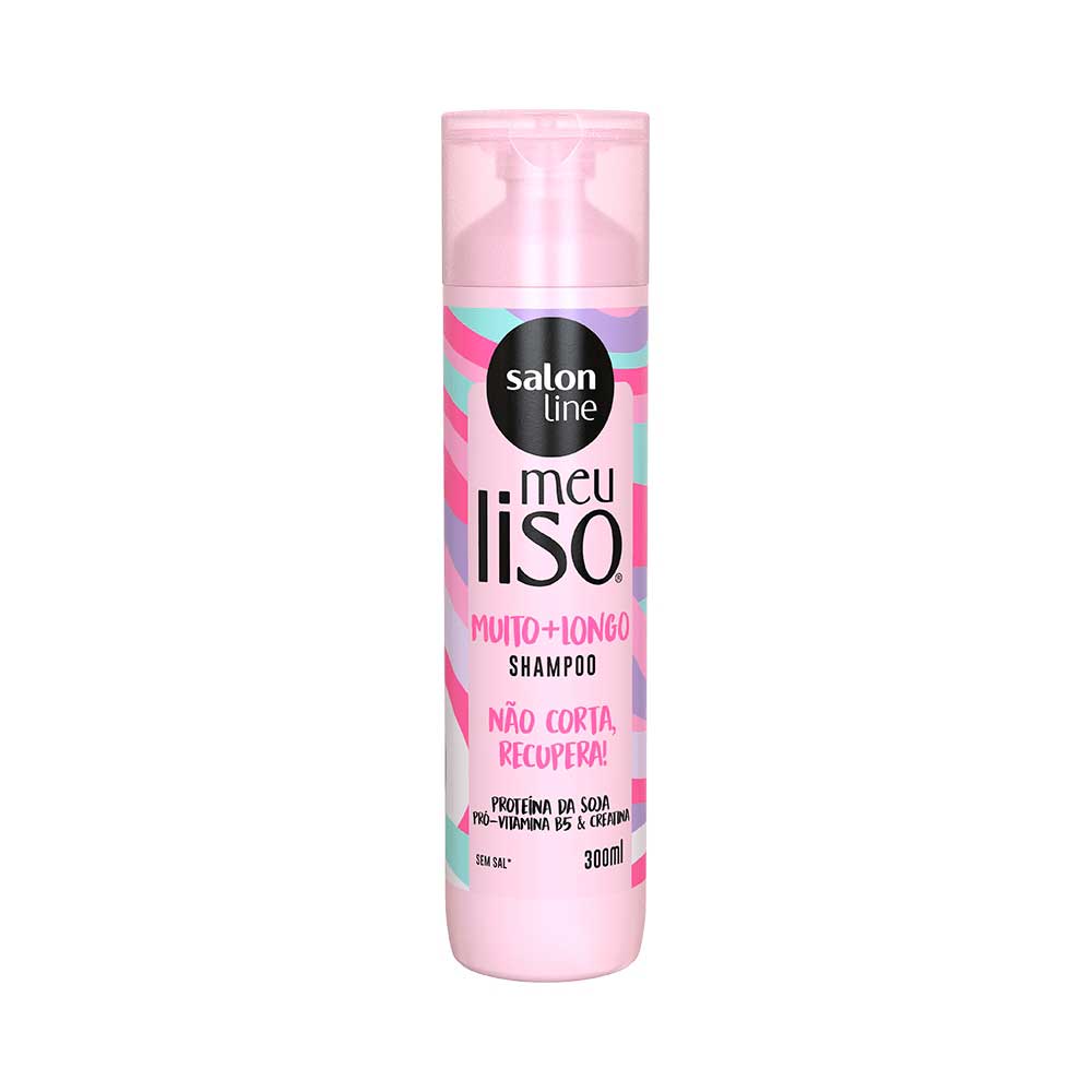 Shampoo Salon Line Meu Liso Muito + Longo 300ml