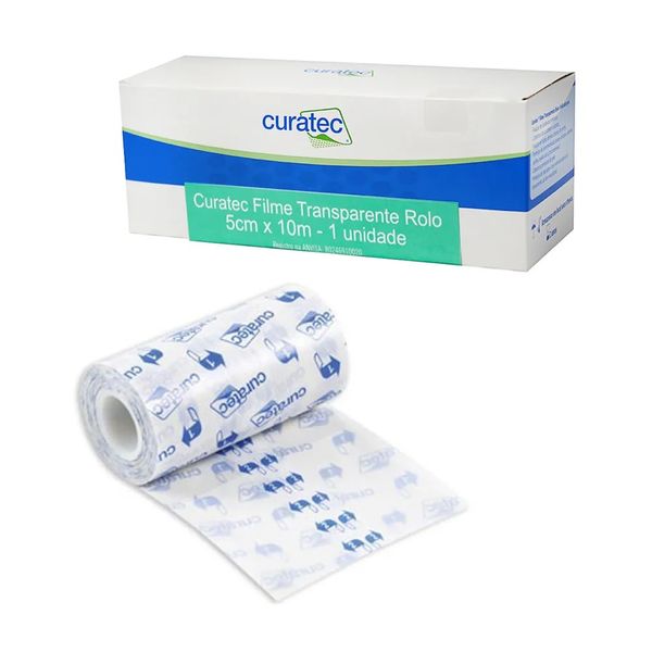 Curativo Curatec Filme Transparente Rolo 10m
