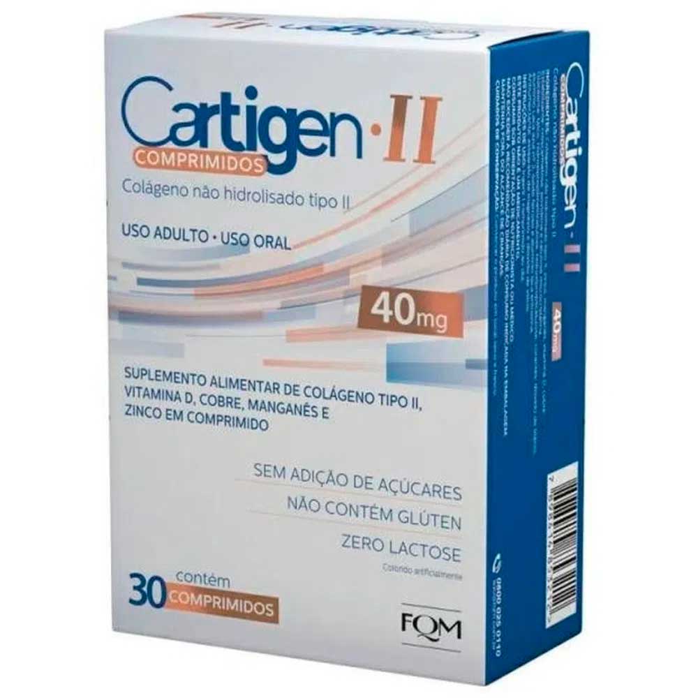 Cartigen Ii 40mg 30 Comprimidos