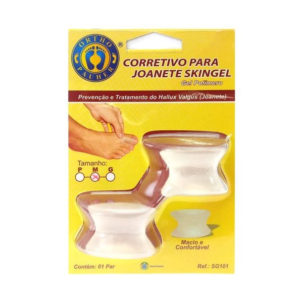 Corretivo Para Joanete Ortho Pauher Skingel M 2 Unidades
