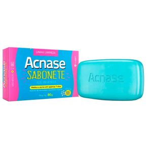 Sabonete Em Barra Acnase Ação Antiacneica 80G