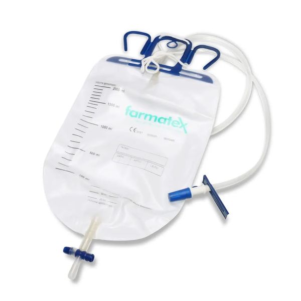 Coletor De Urina Farmattex Sistema Fechado 2l