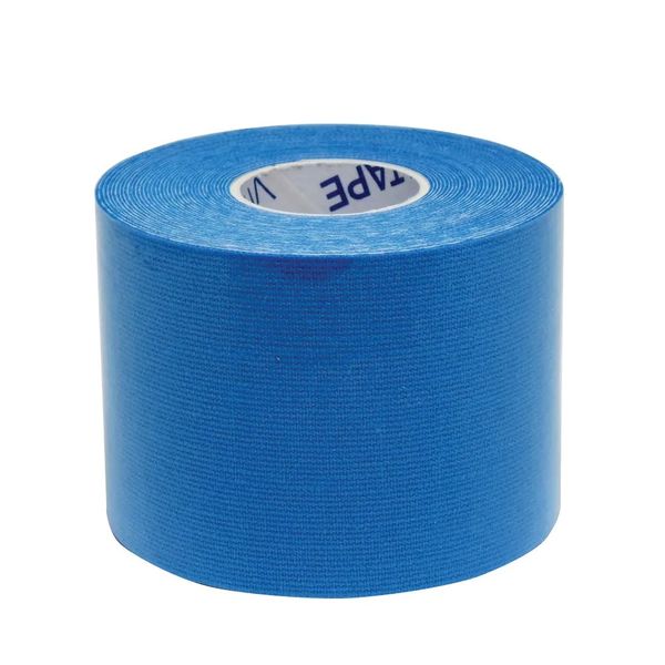 Bandagem Adesiva Vitaltape Kinesiology Sports 5cm X 5m Azul 1 Unidade
