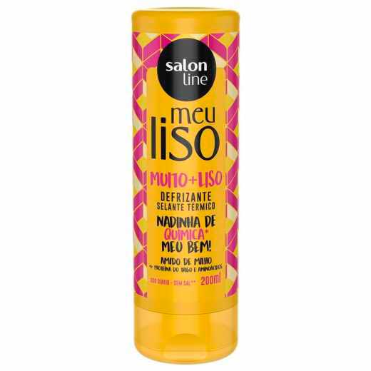 Defrizante Selante Térmico Salon Line Meu Liso Muito+liso 200ml
